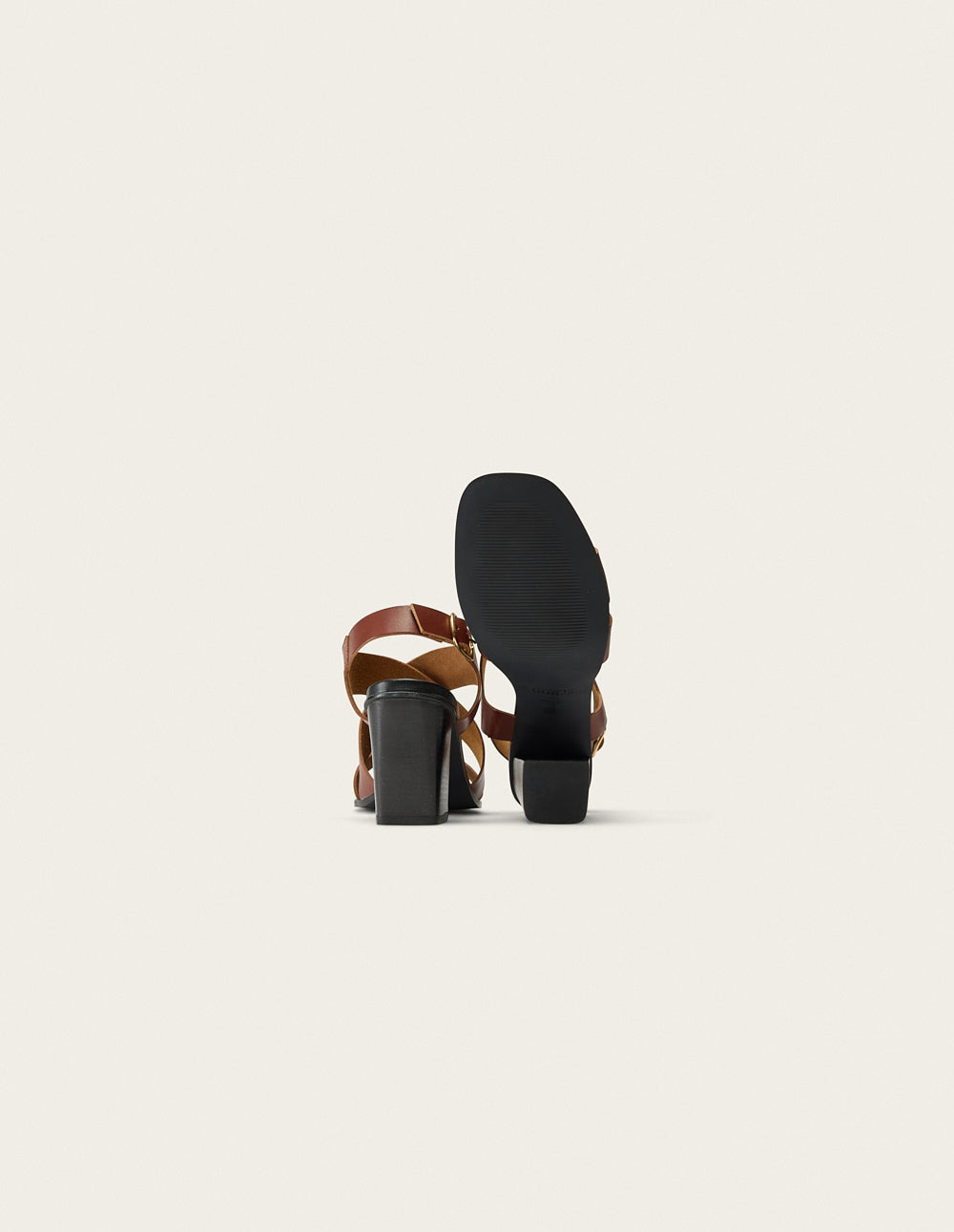 Dasun Heeled sandals - Mahogany Leather