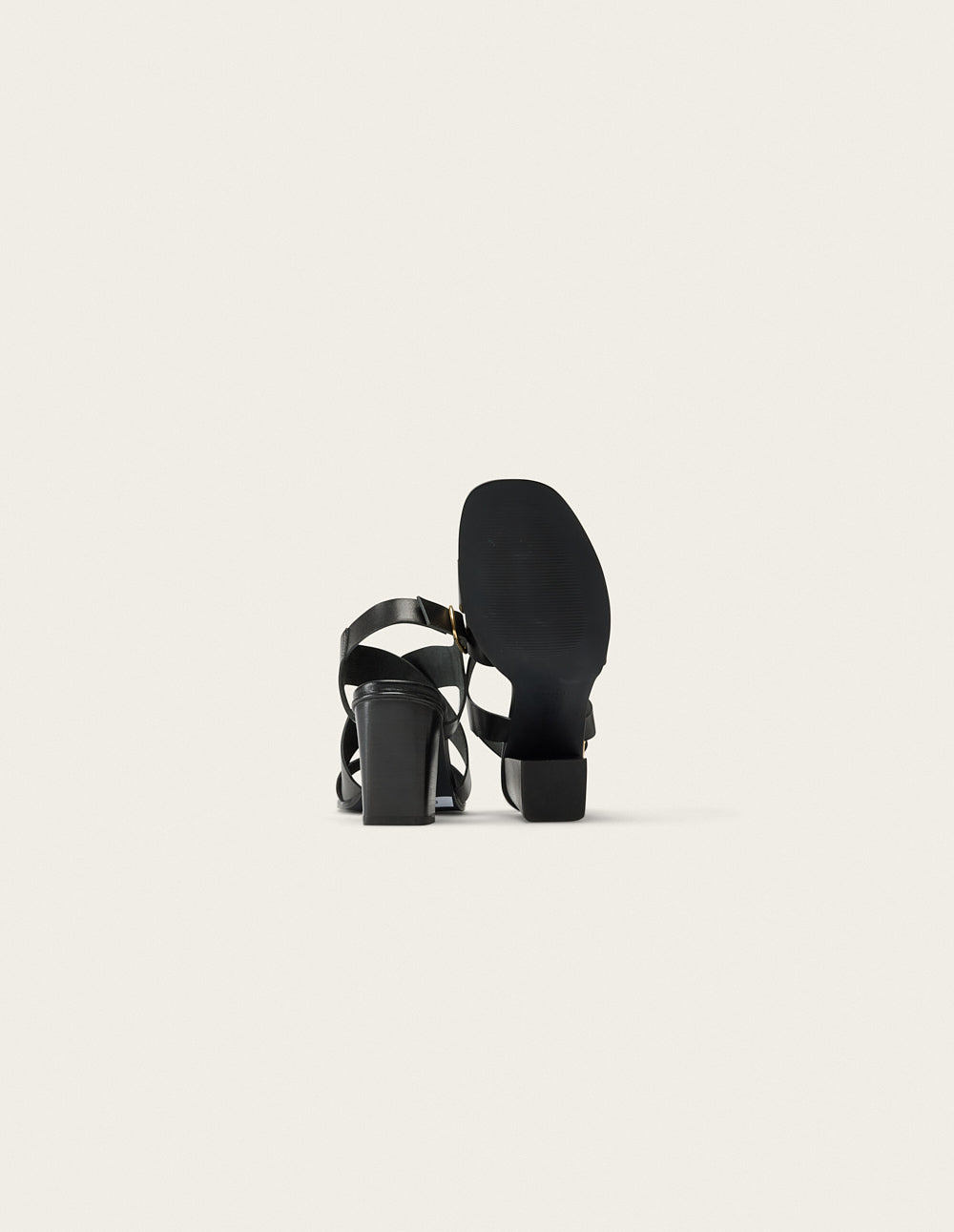 Dasun Heeled sandals - Black Leather