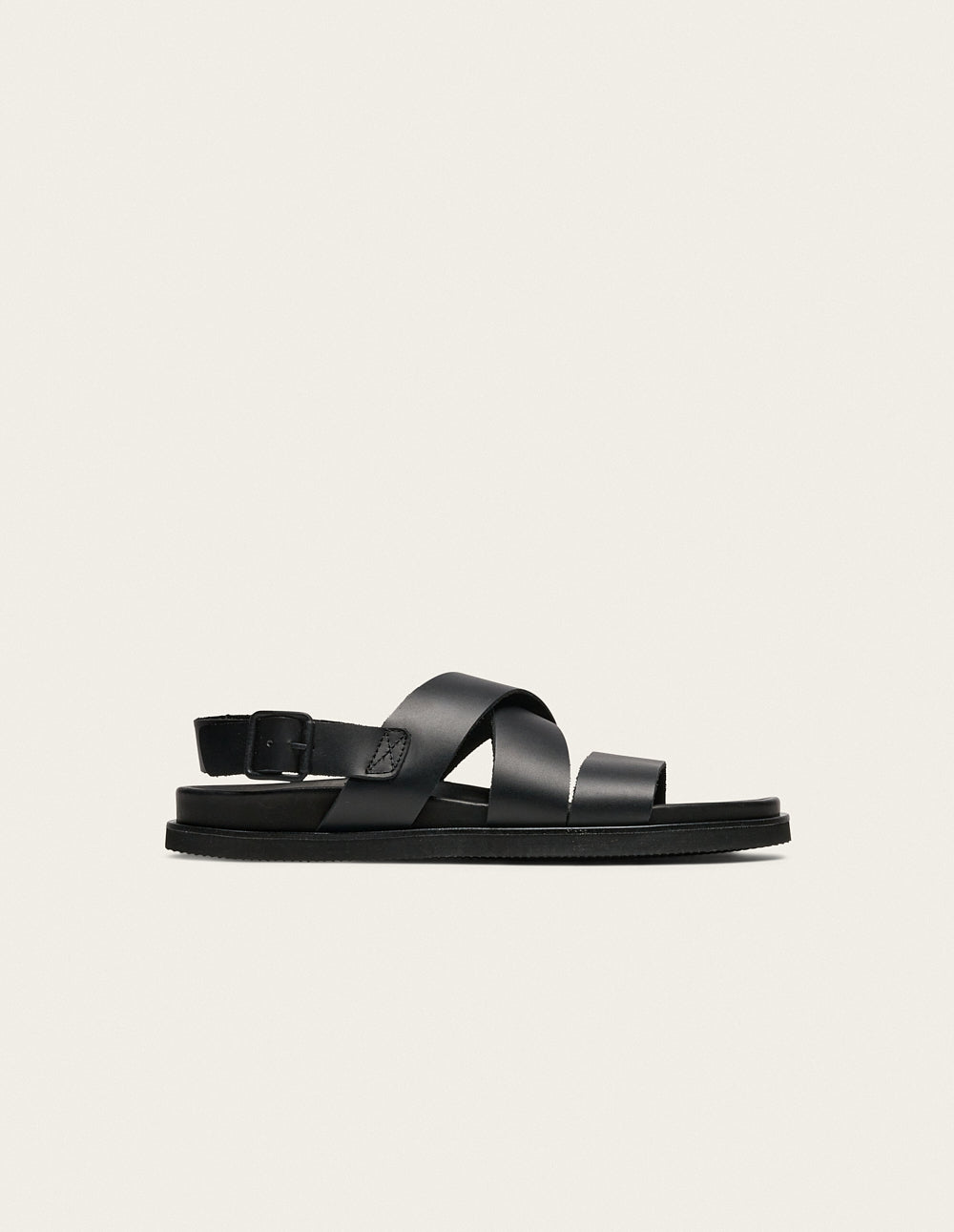 Sandales Davao - Cuir noir