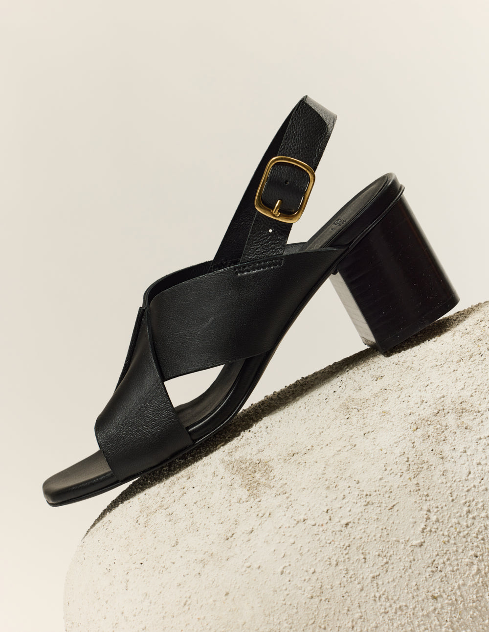 Dea Heeled sandals - Black Leather