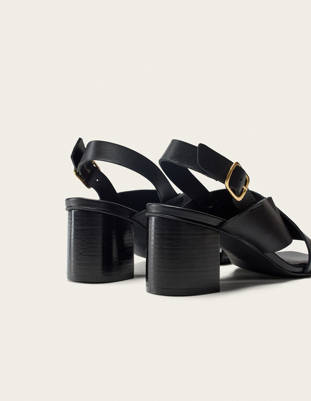 Dea Heeled sandals - Black Leather