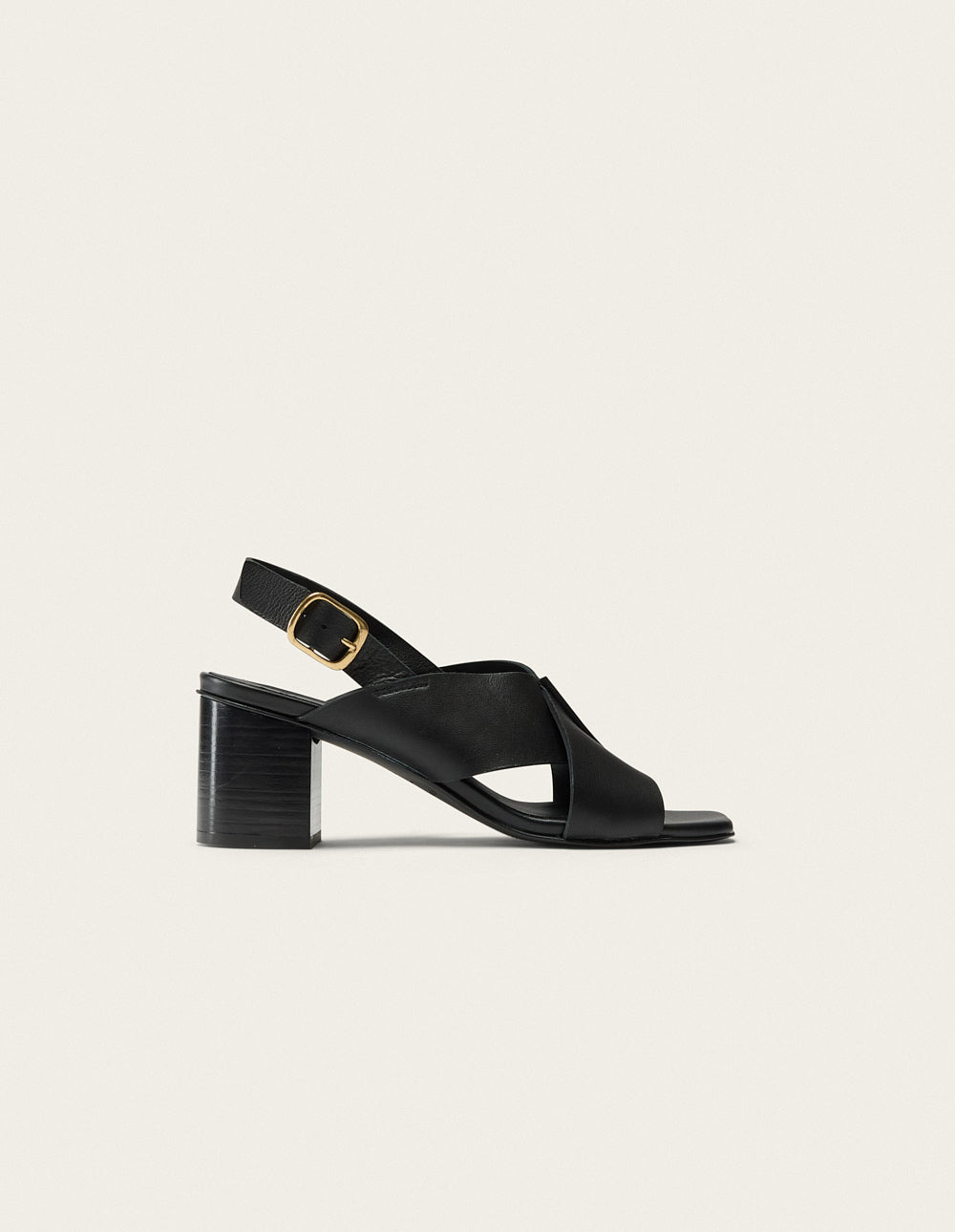 Dea Heeled sandals - Black Leather