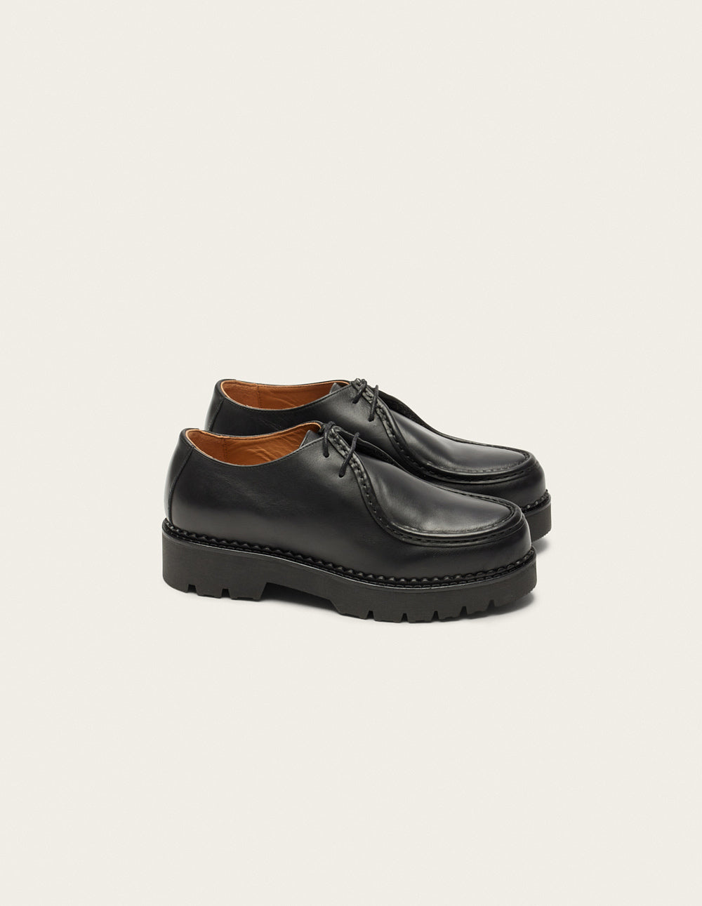 Derbies Deborah - Cuir noir