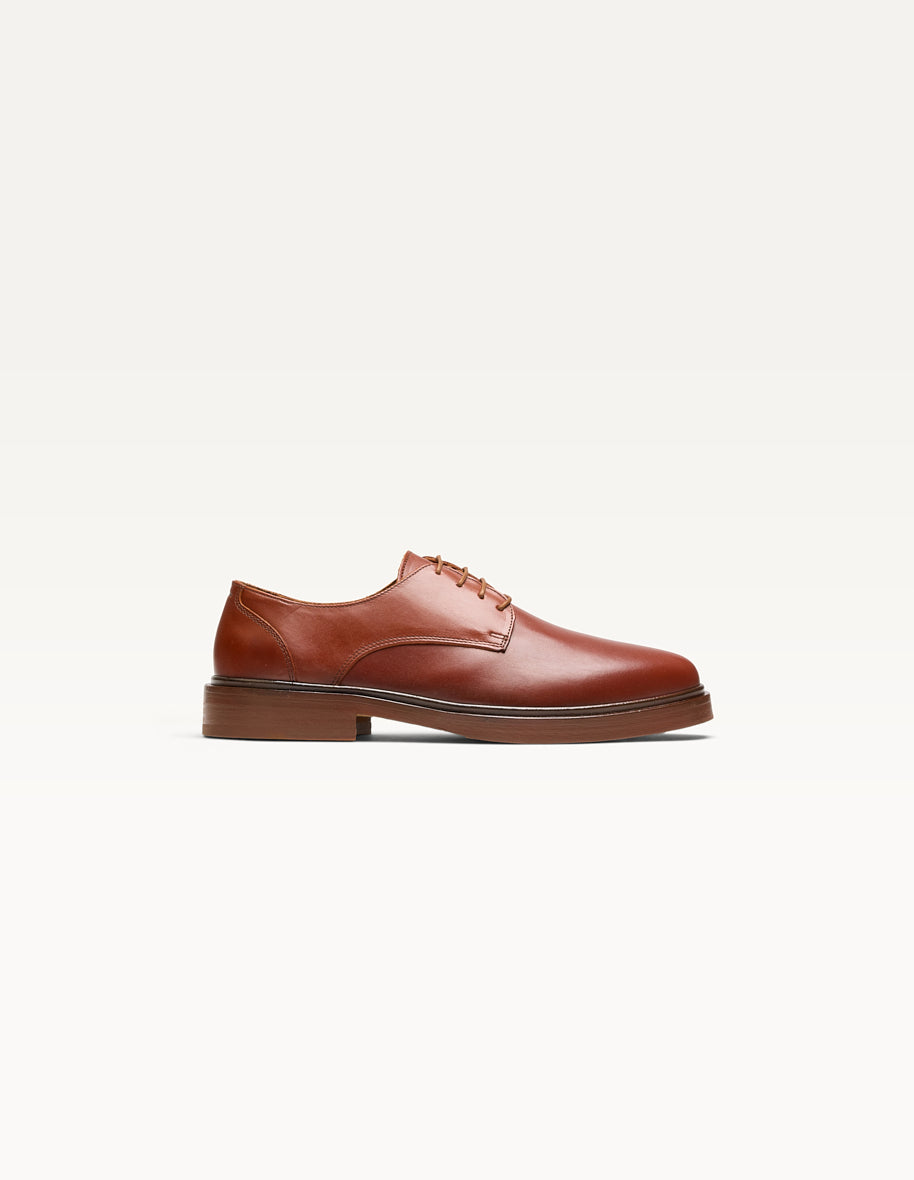 Derbies Edgar - Cuir cognac