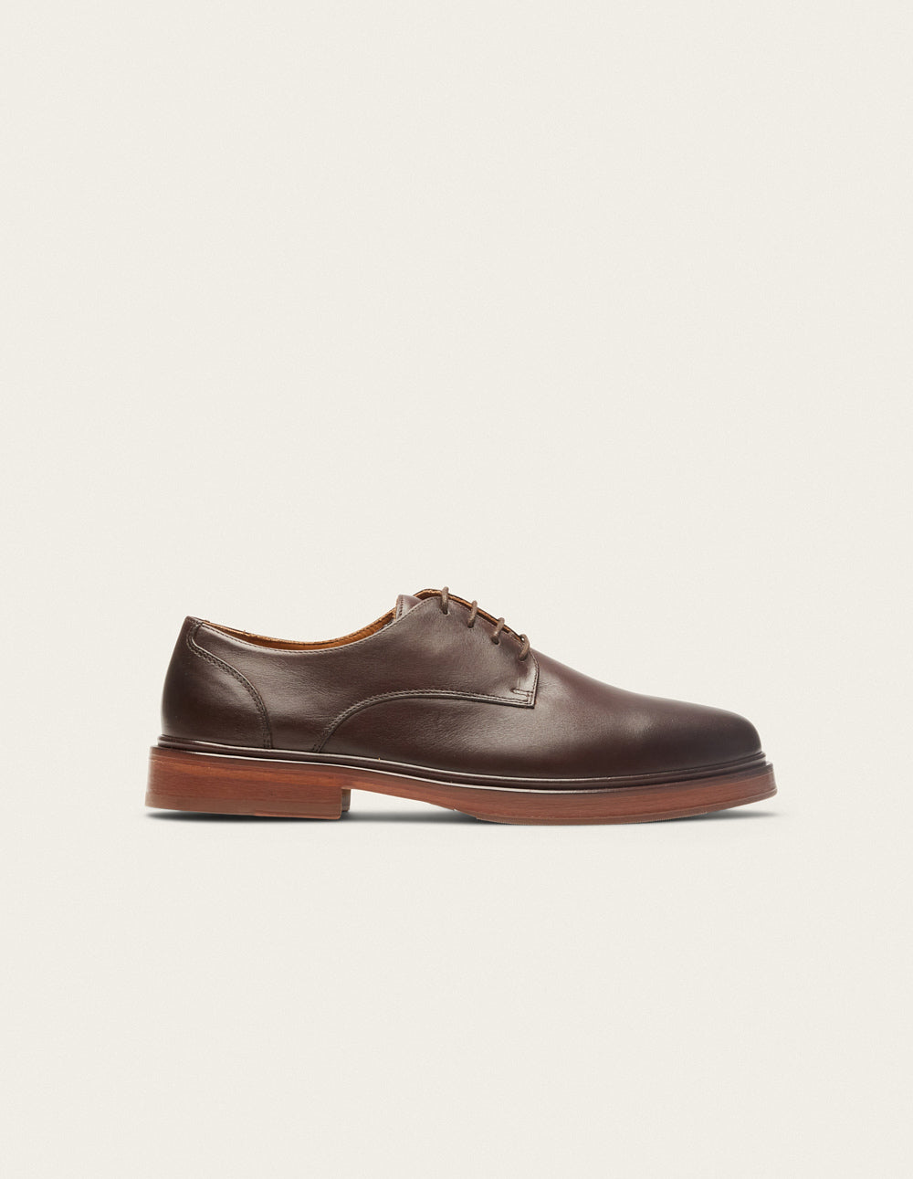 Derbies Edgar - Brown leather