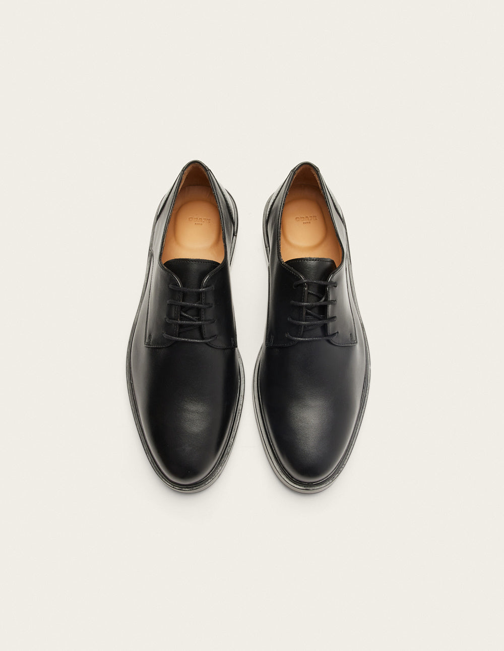 Derbies Edgar - Cuir noir