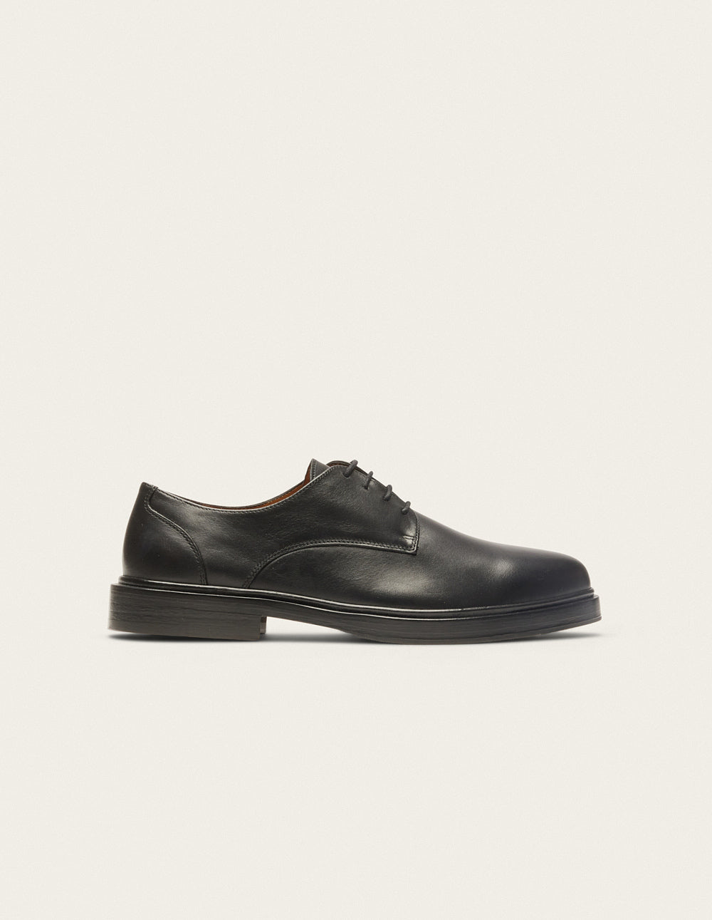 Derbies Edgar - Cuir noir