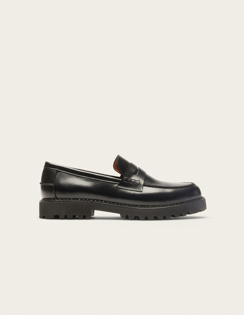 Loafers Elliot - Black box leather