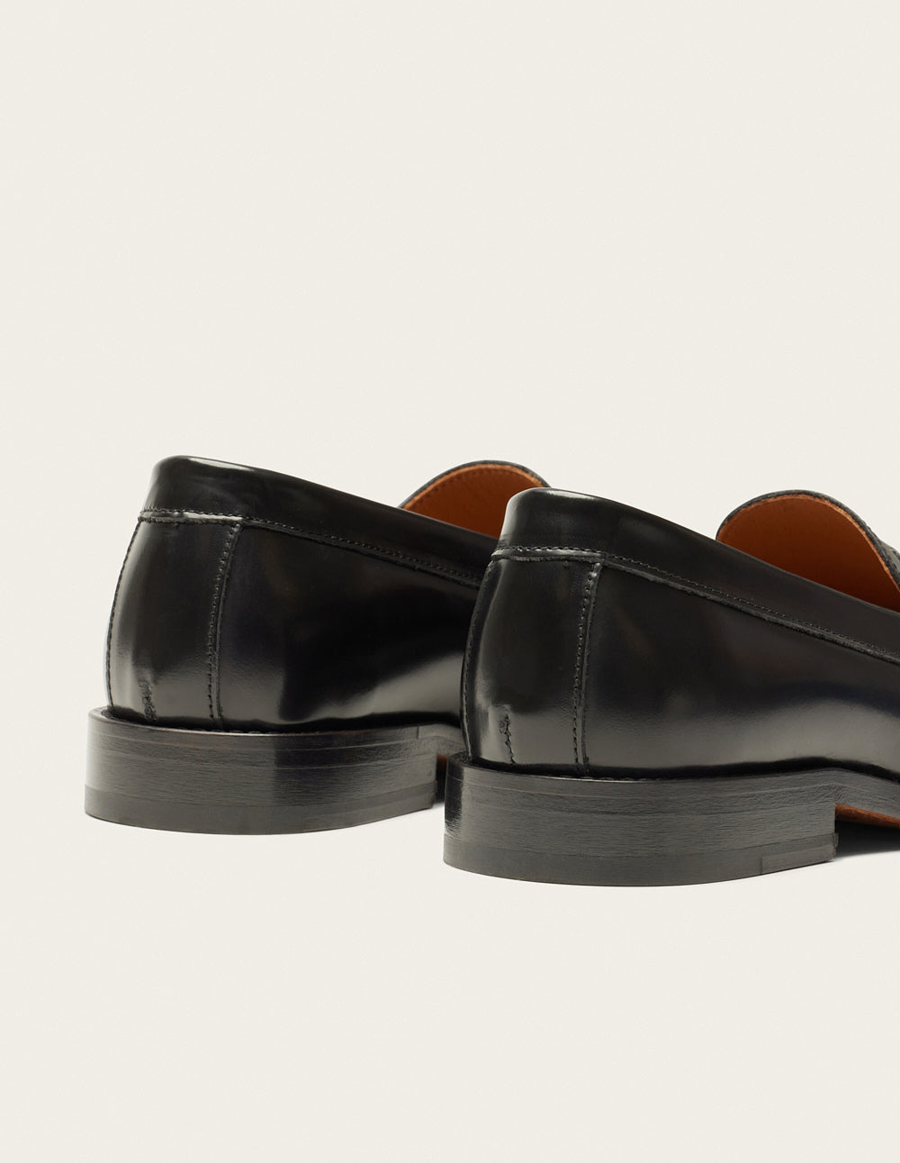 Loafers Fanny - Black box leather