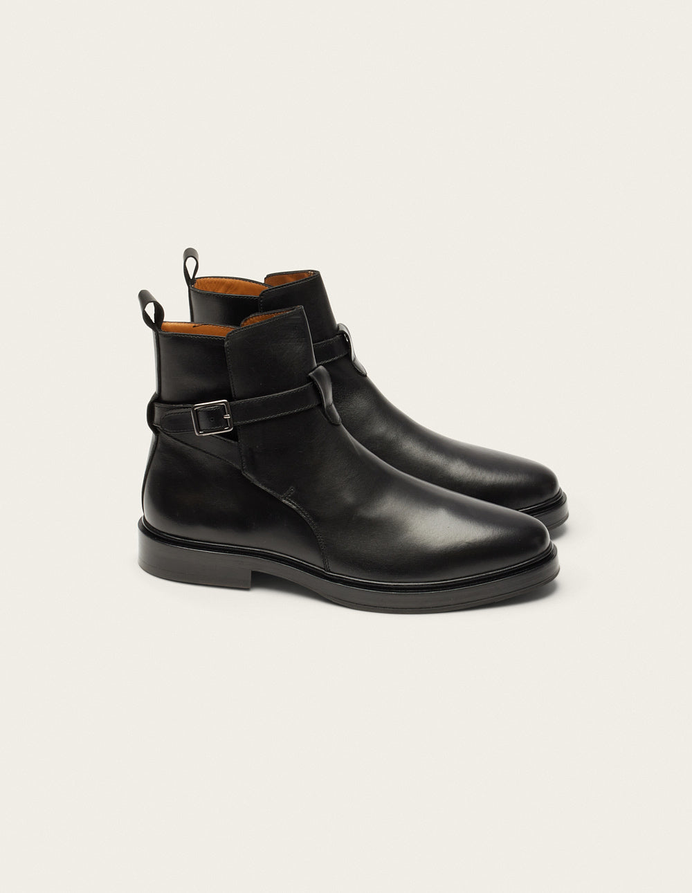 Bottines Gaetan - Cuir noir