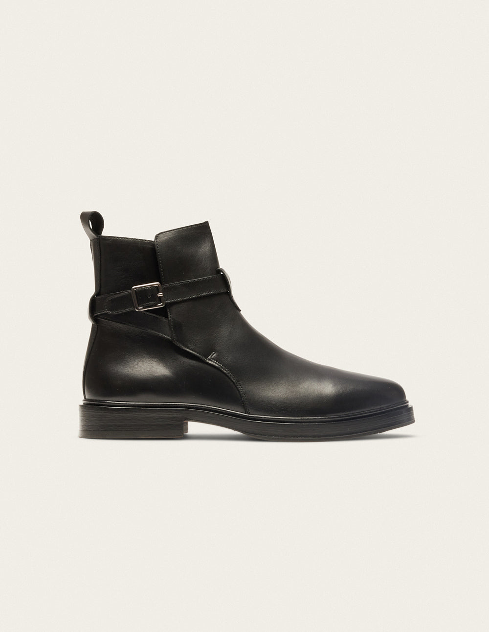 Boots Gaetan - Black leather