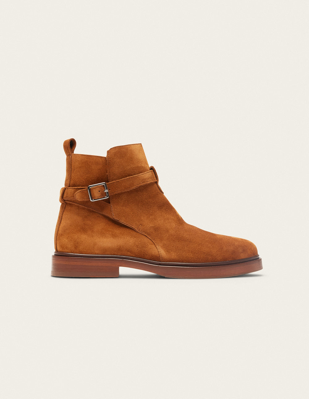 Bottines Gaetan - Suède cognac