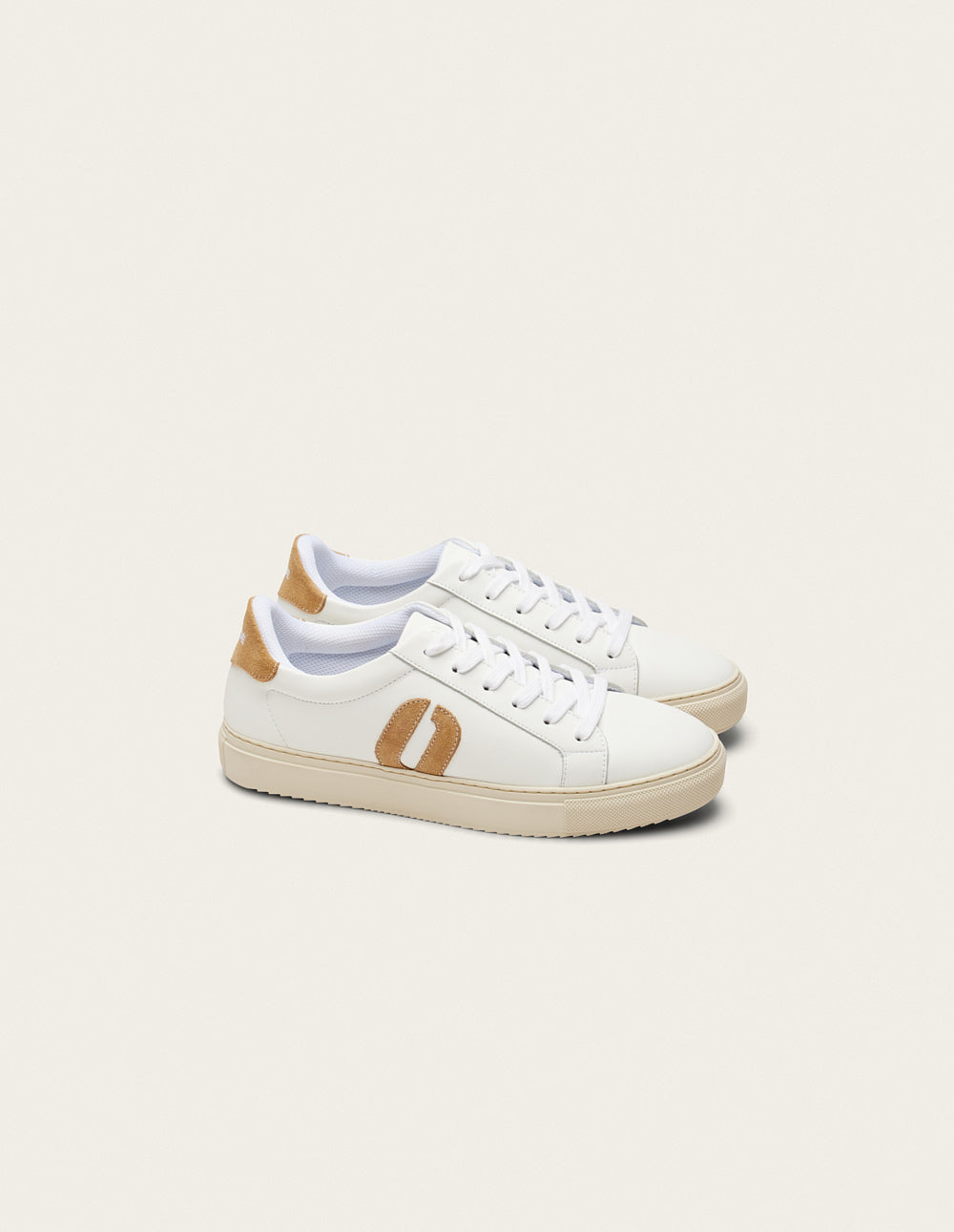 Low-top trainers Gloria - White beige