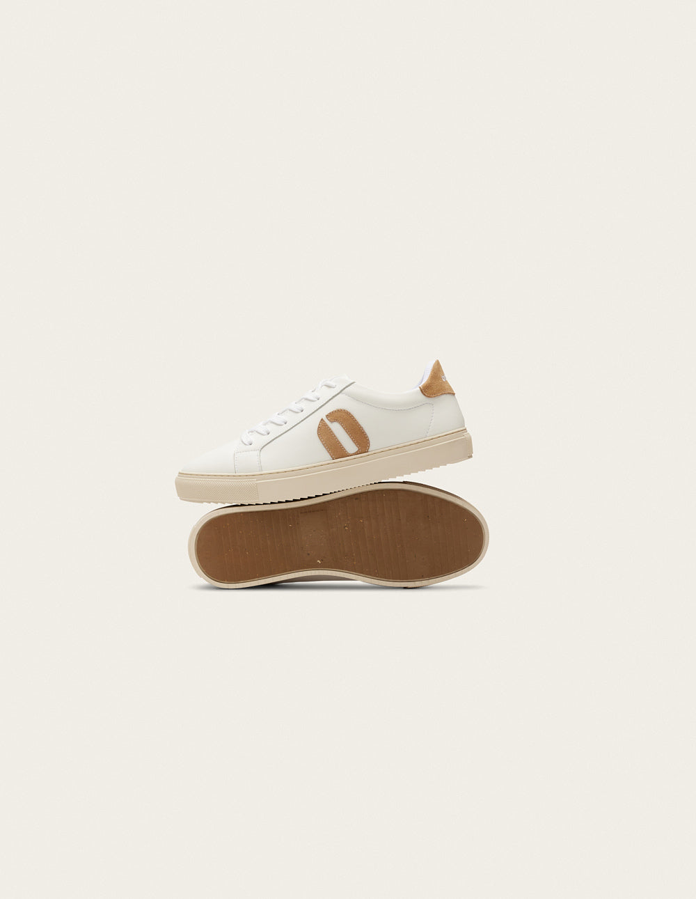 Low-top trainers Gloria - White beige