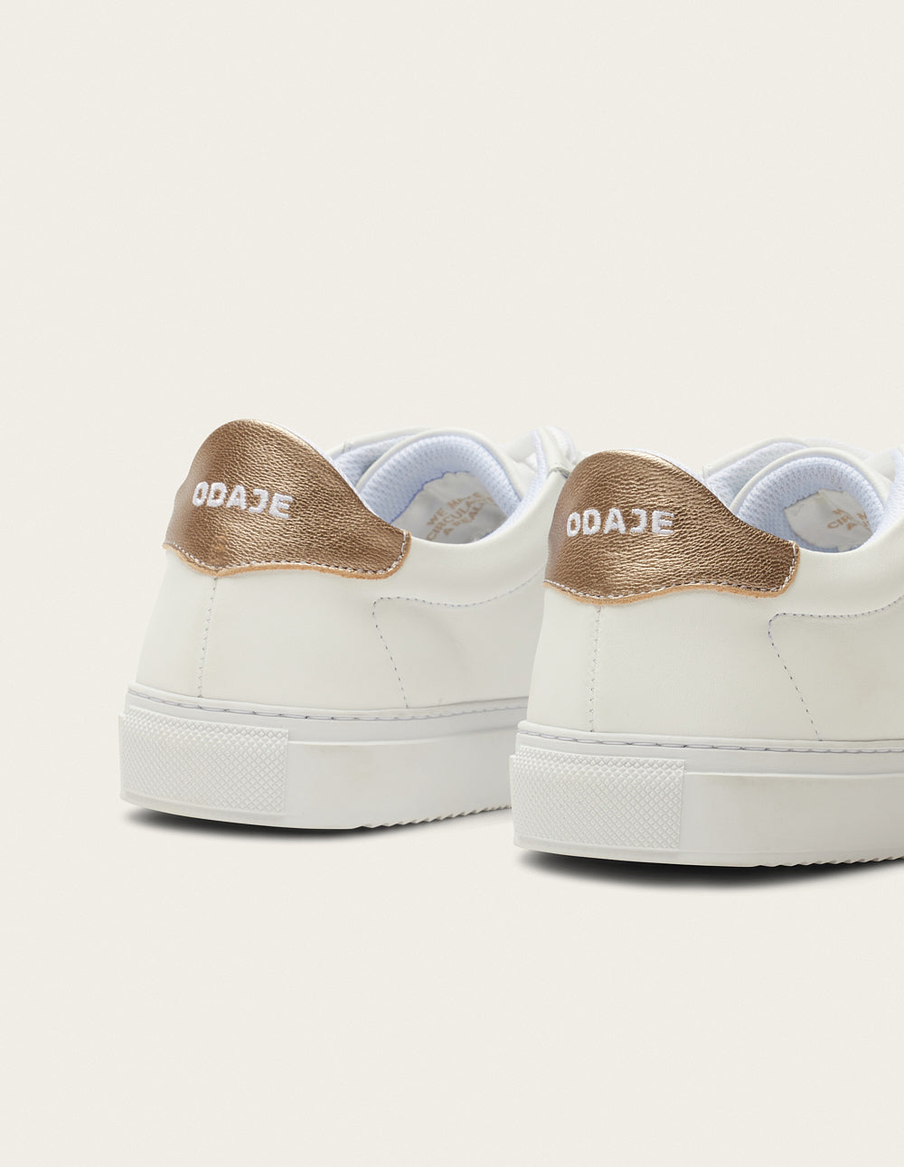 Low-top trainers Gloria - White gold