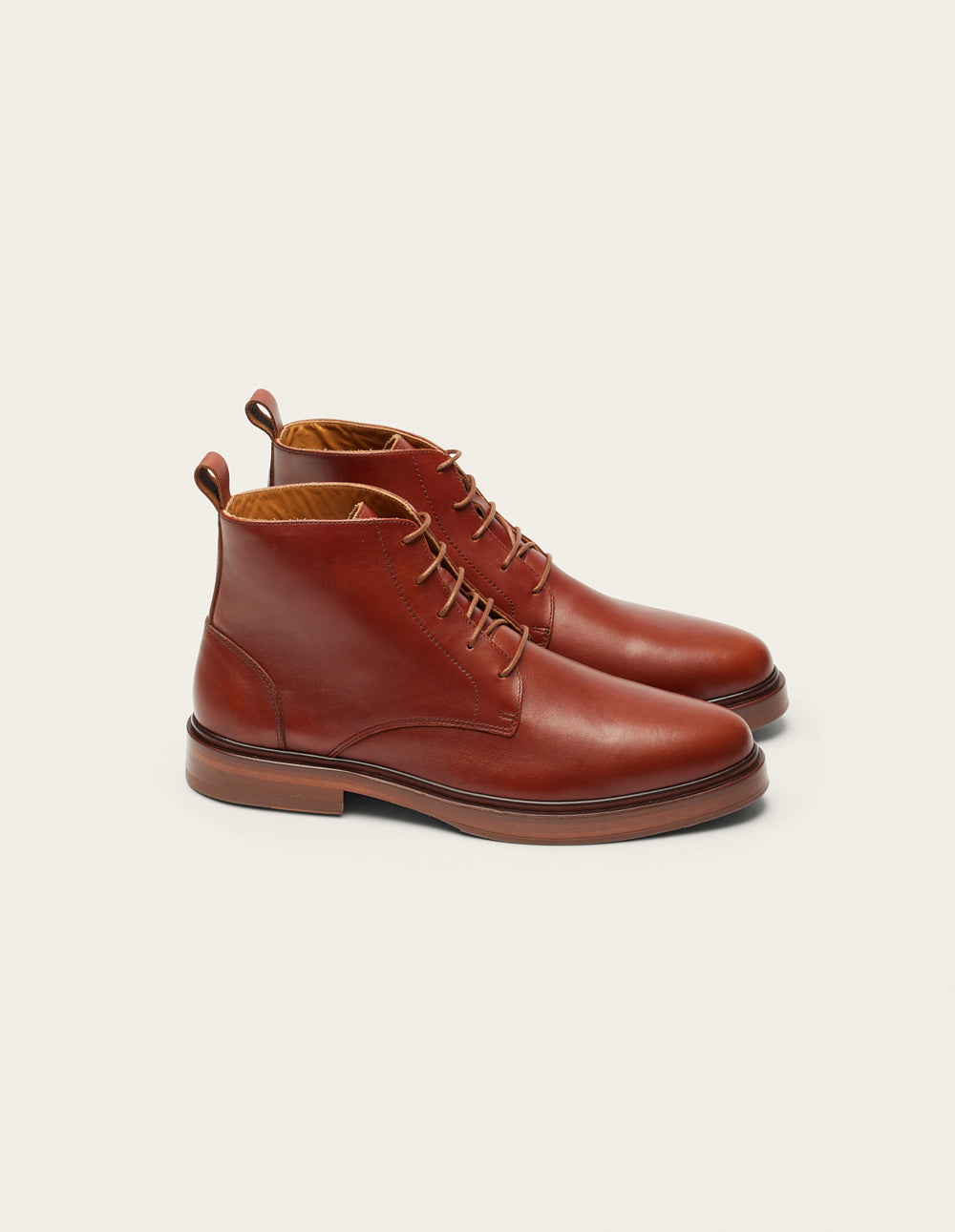 Bottines Guillaume - Cuir cognac