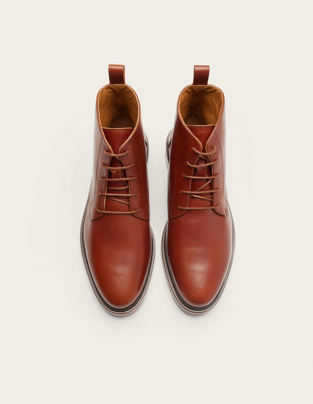 Bottines Guillaume - Cuir cognac