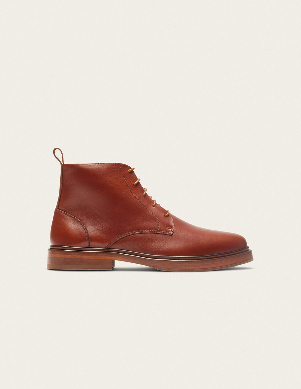 Bottines Guillaume - Cuir cognac