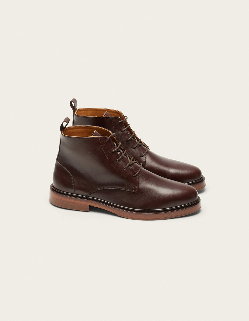 Bottines Guillaume - Cuir marron