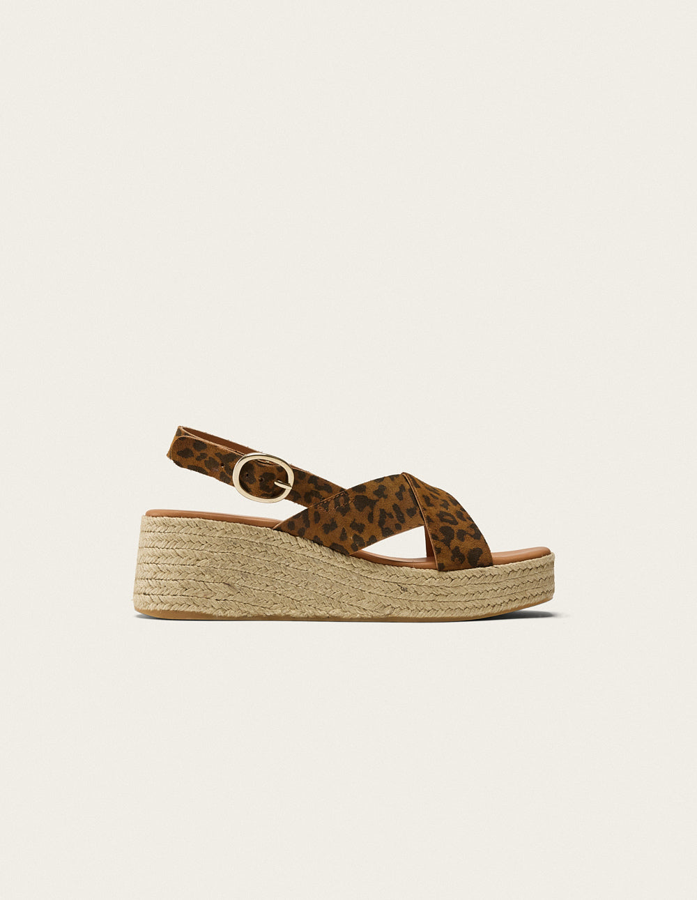 Espadrilles Hawa - Suède léopard