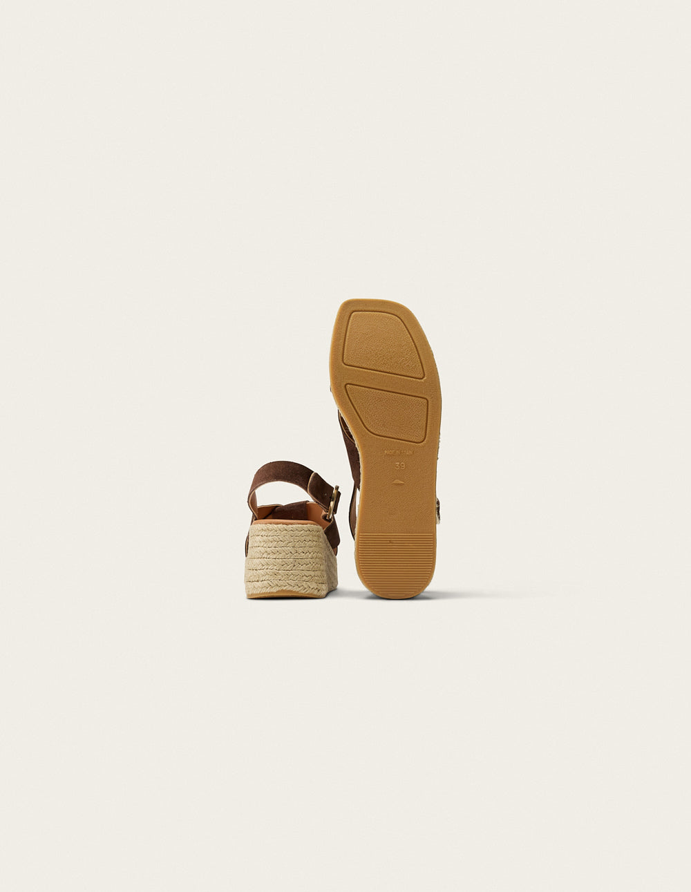 Hawa Espadrilles - Brown Suede