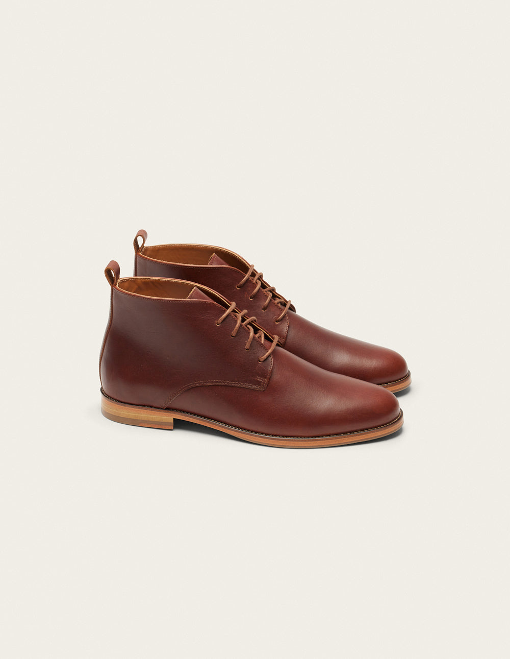 Ankle boots Jérome - Terracotta pull-up leather