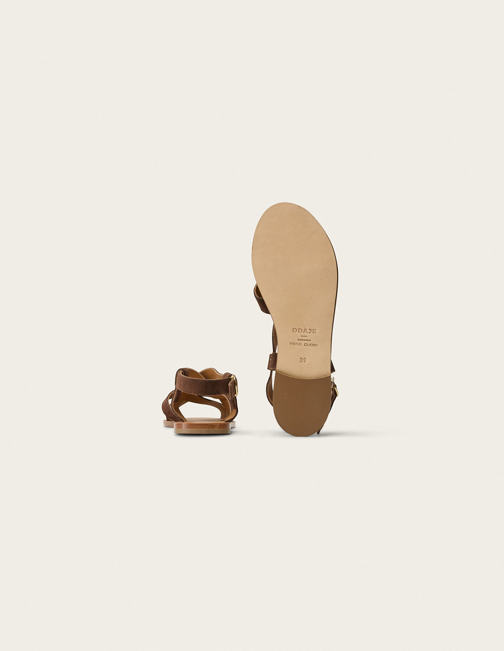 Lisa Sandals - Brown Suede