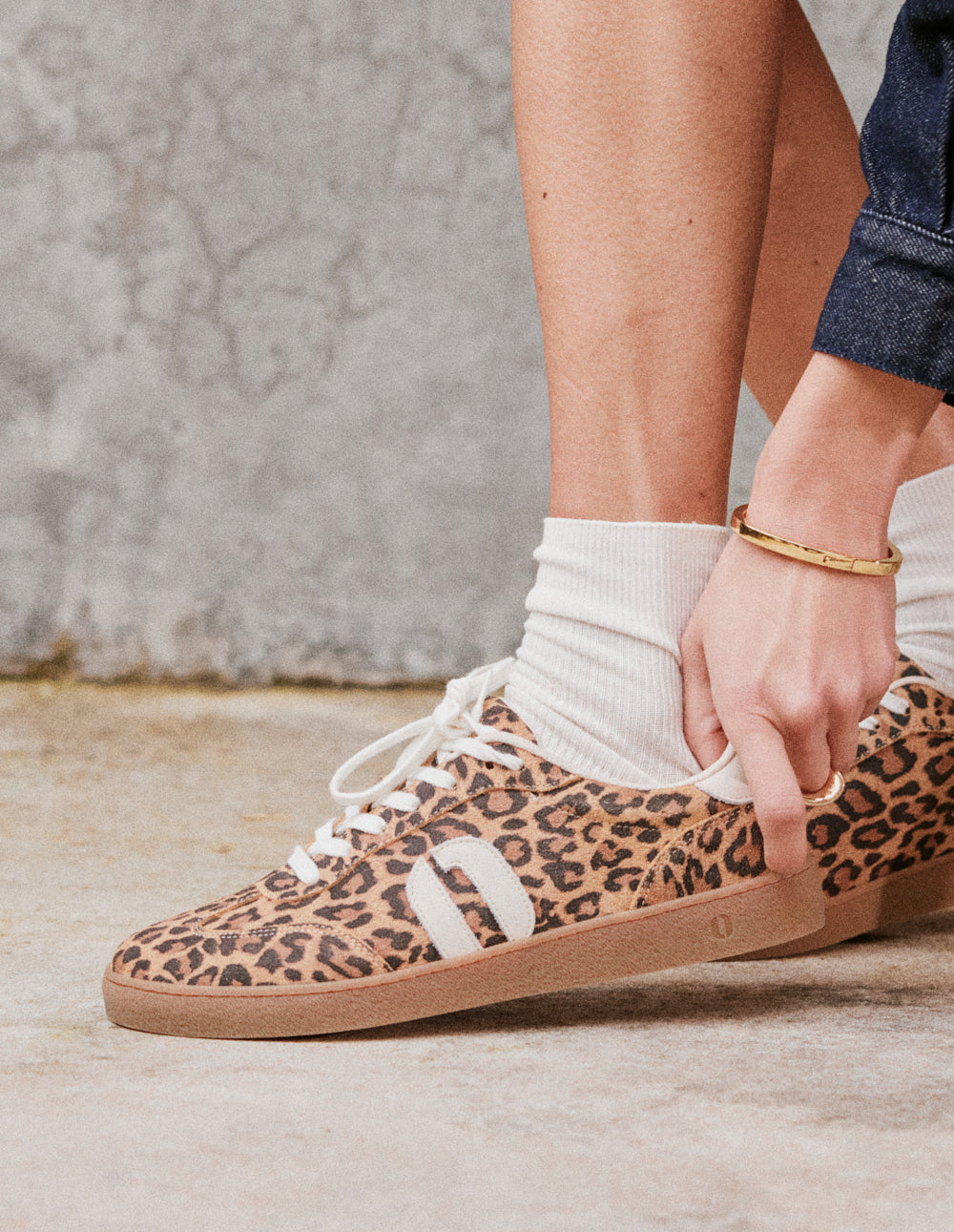 Lucia low-top trainers - Leopard