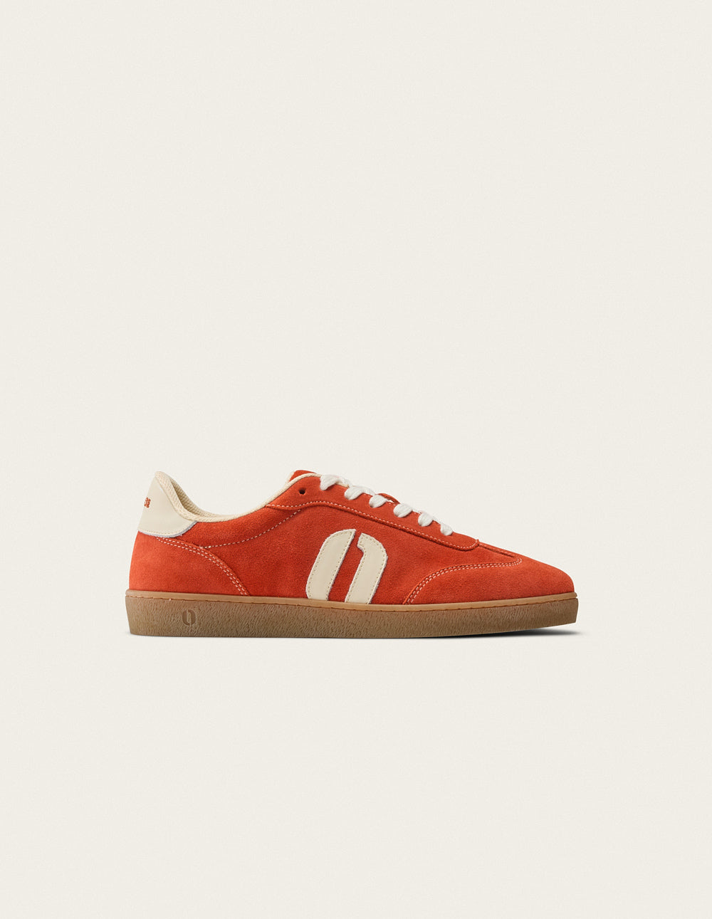 Lucia low-top trainers - Orange ecru