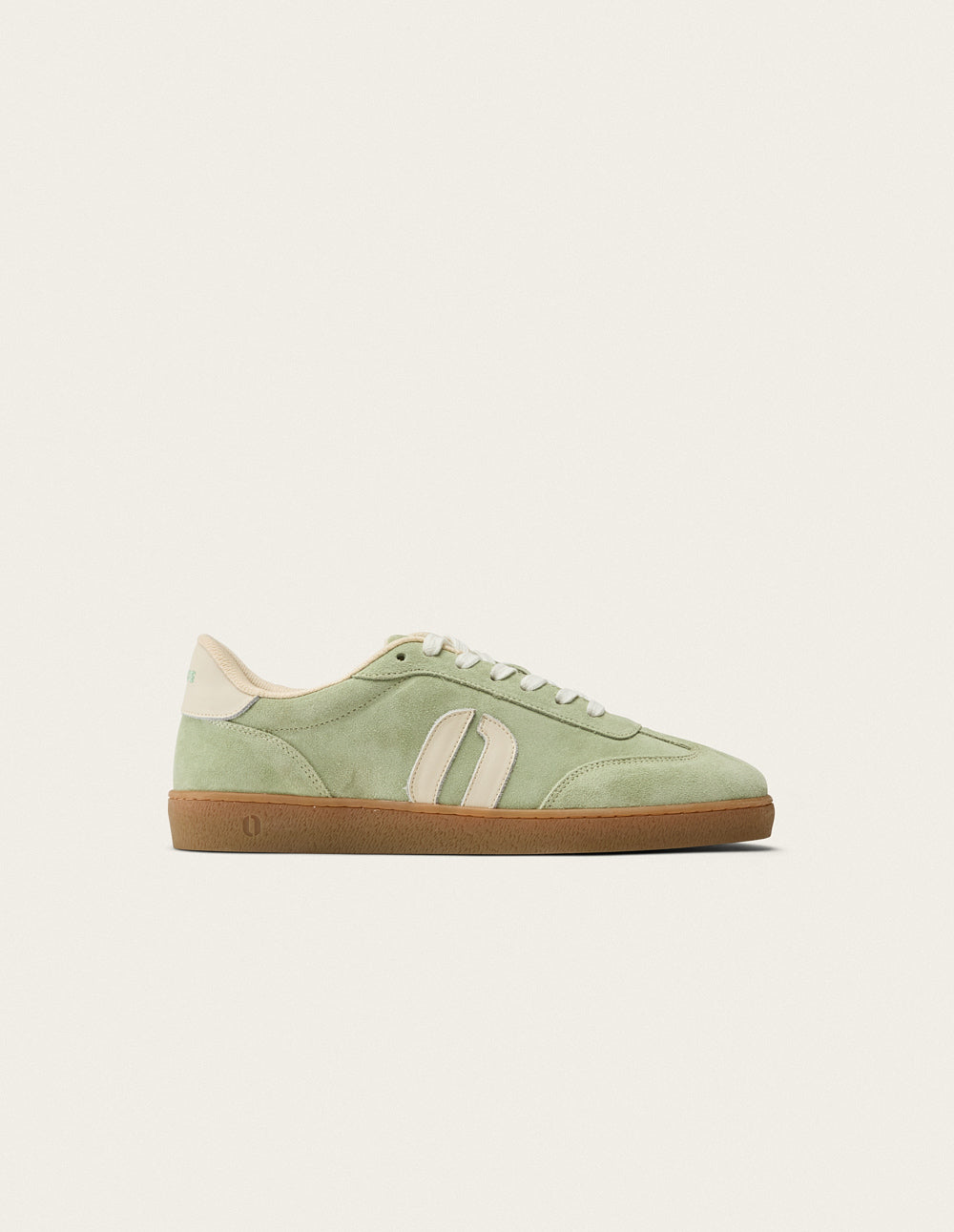 Lucia low-top trainers - Green ecru