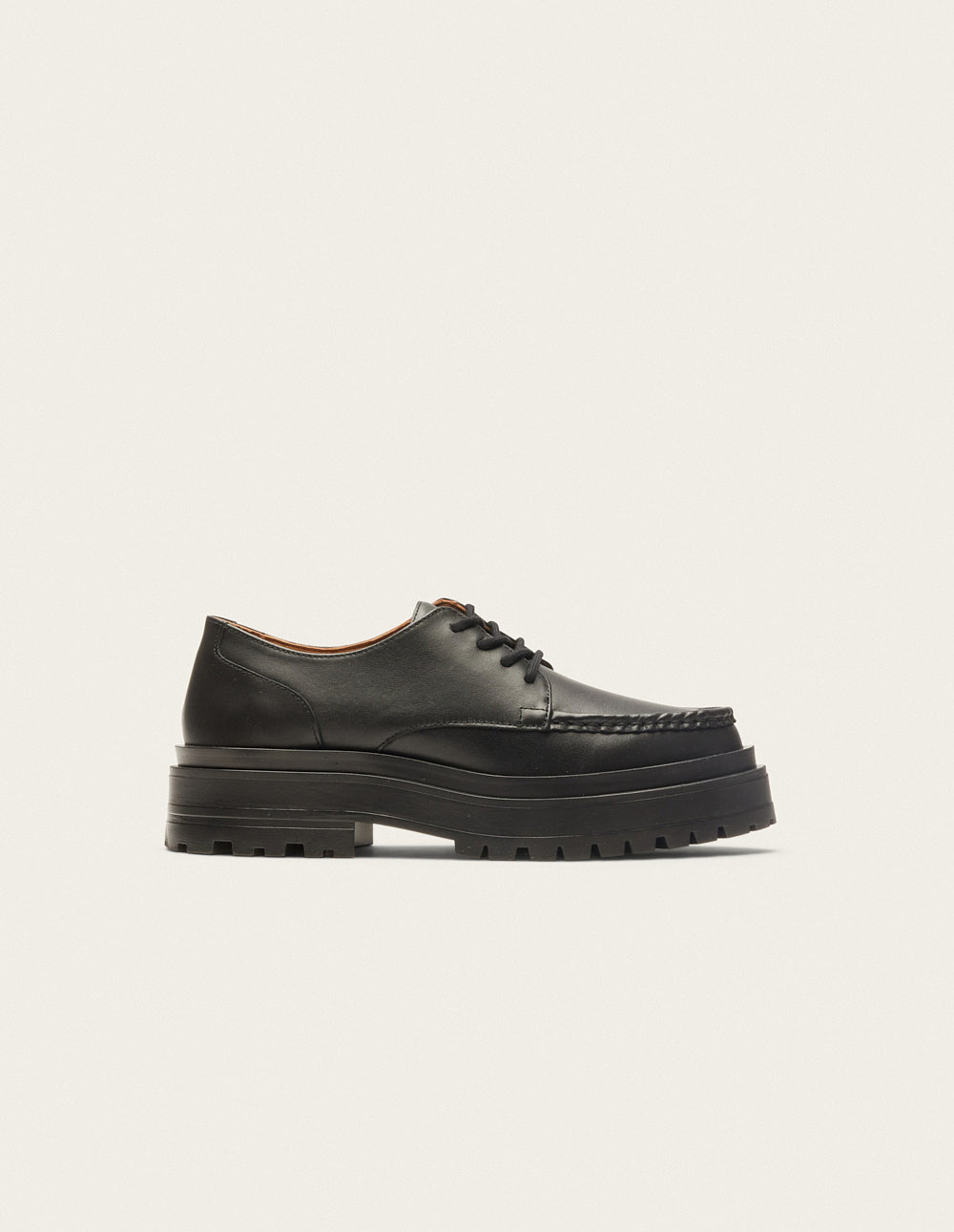 Derbies Madeline - Cuir noir