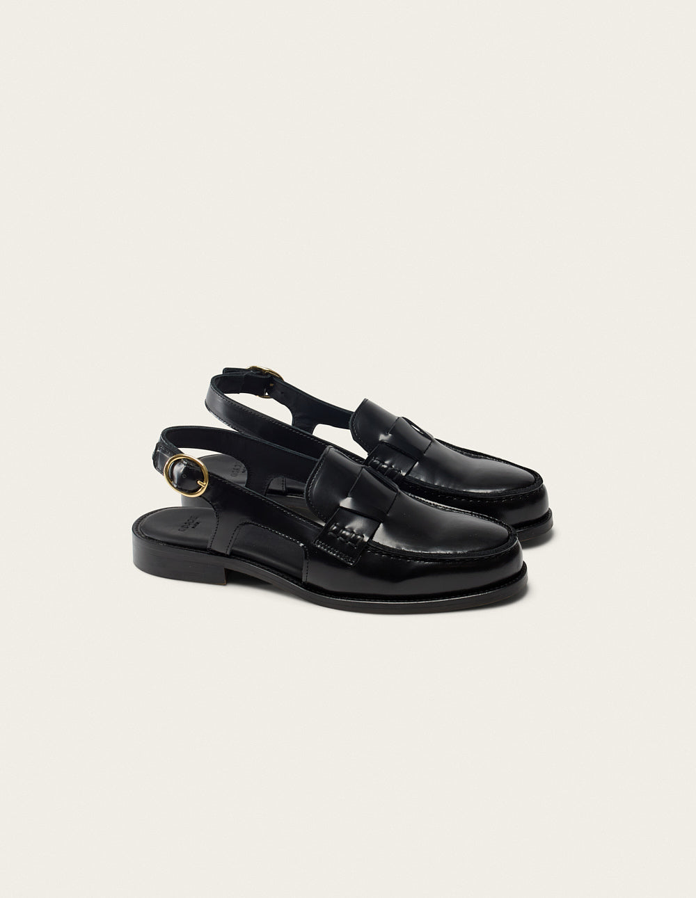 Mangsa Loafers - Black Box Leather