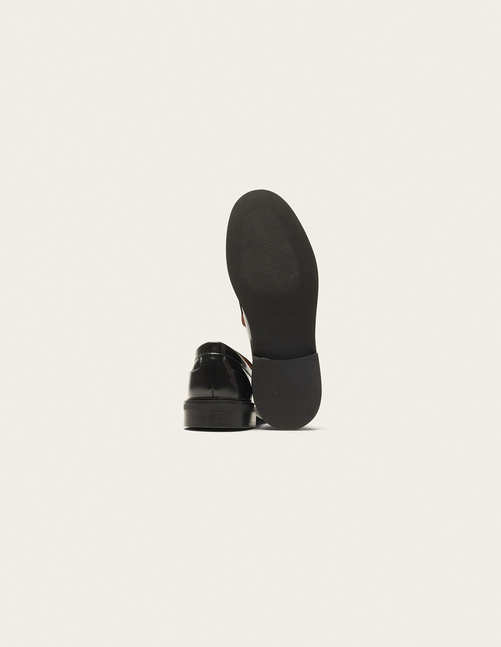 Mocassins Marjorie - Cuir box noir