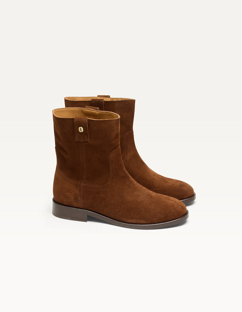 Ankle boots Marthe - Brown suede