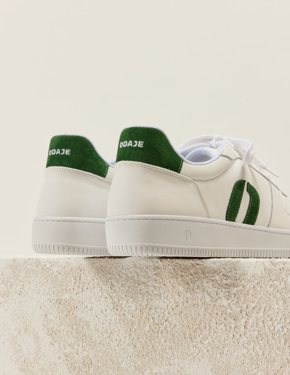 Matthieu low-top trainers - White green