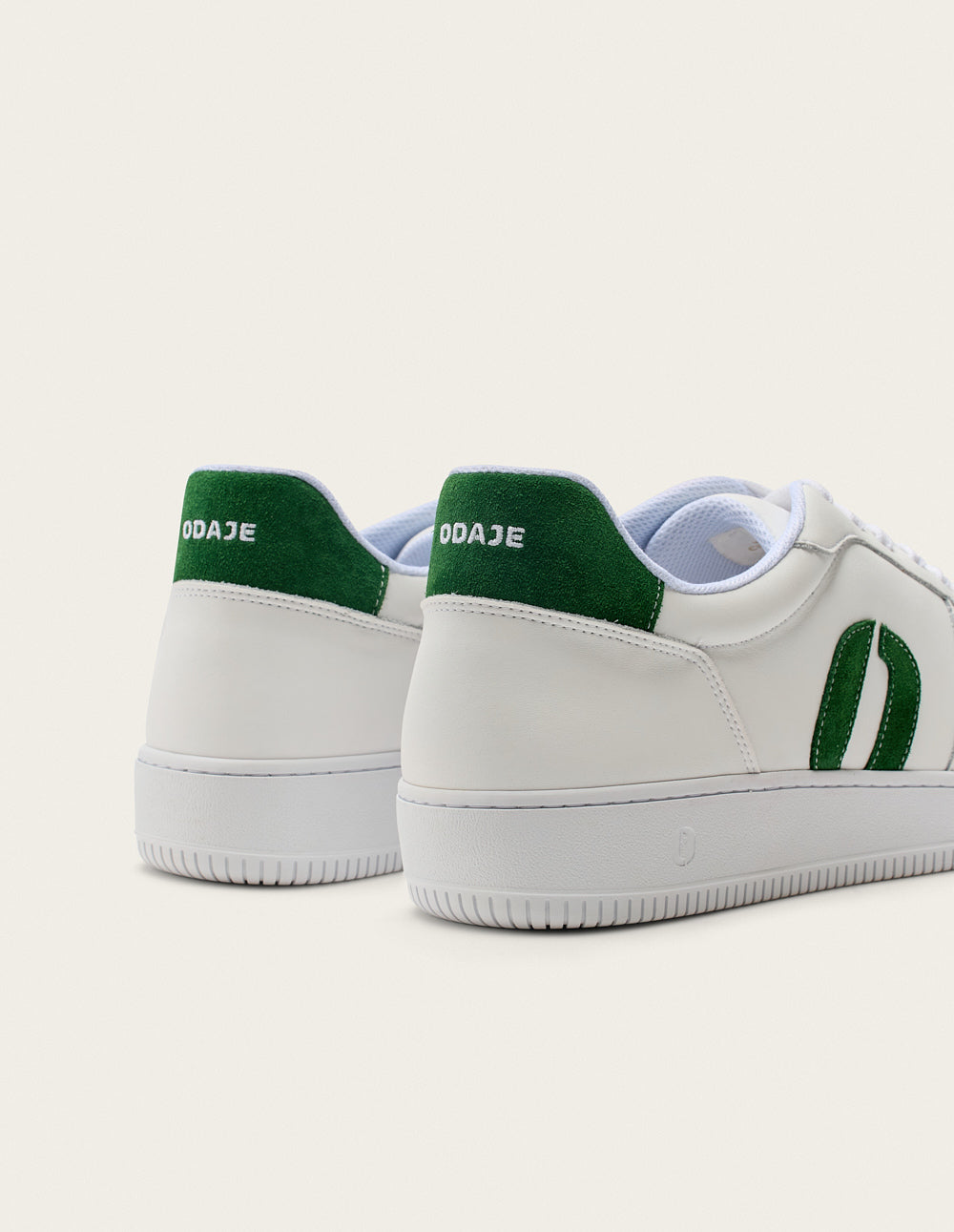 Matthieu low-top trainers - White green