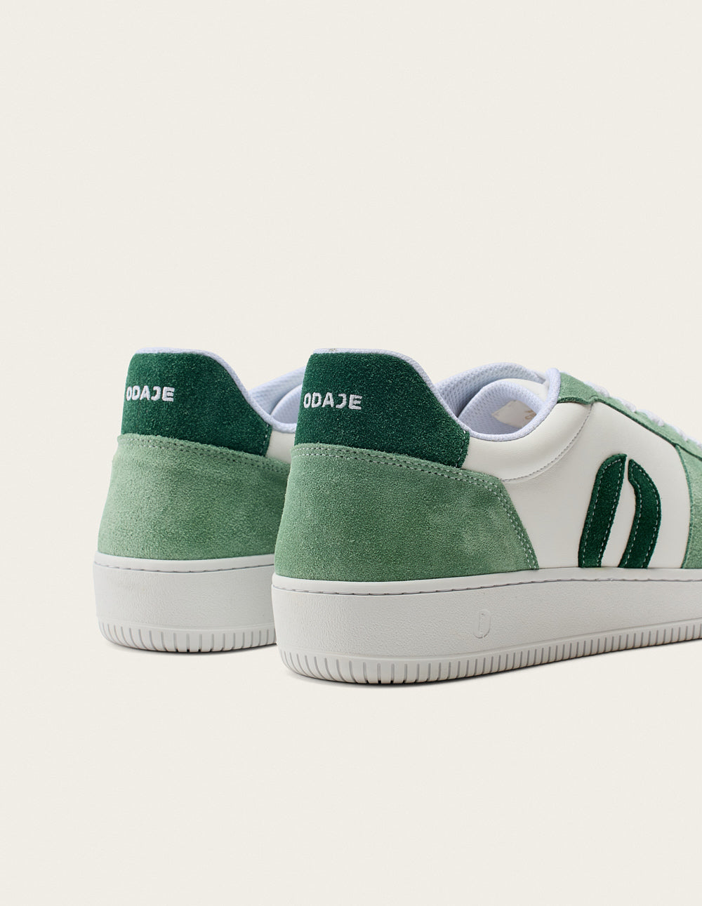 Matthieu low-top trainers - Green white