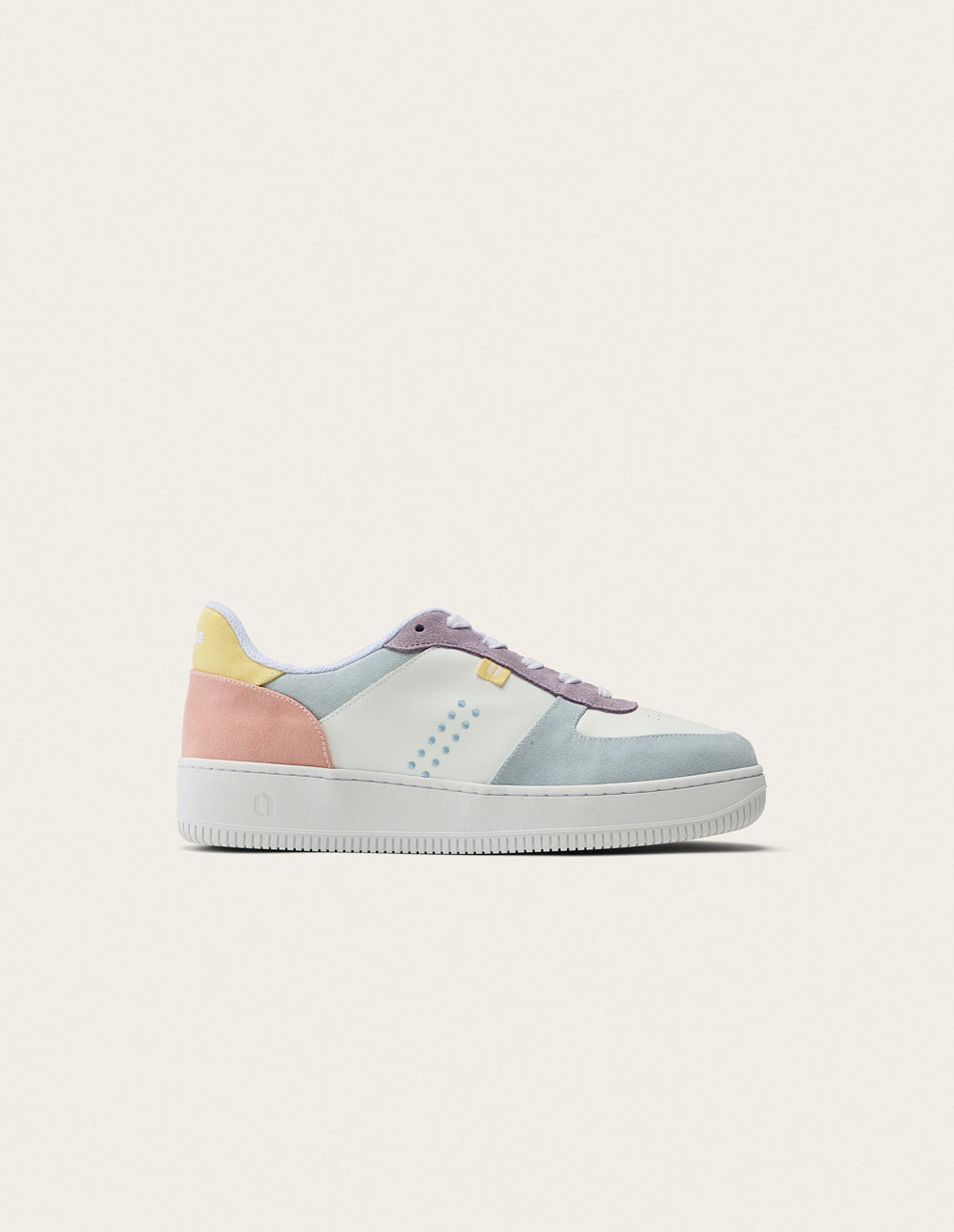 Maxence F low-top trainers - Sky white lilac