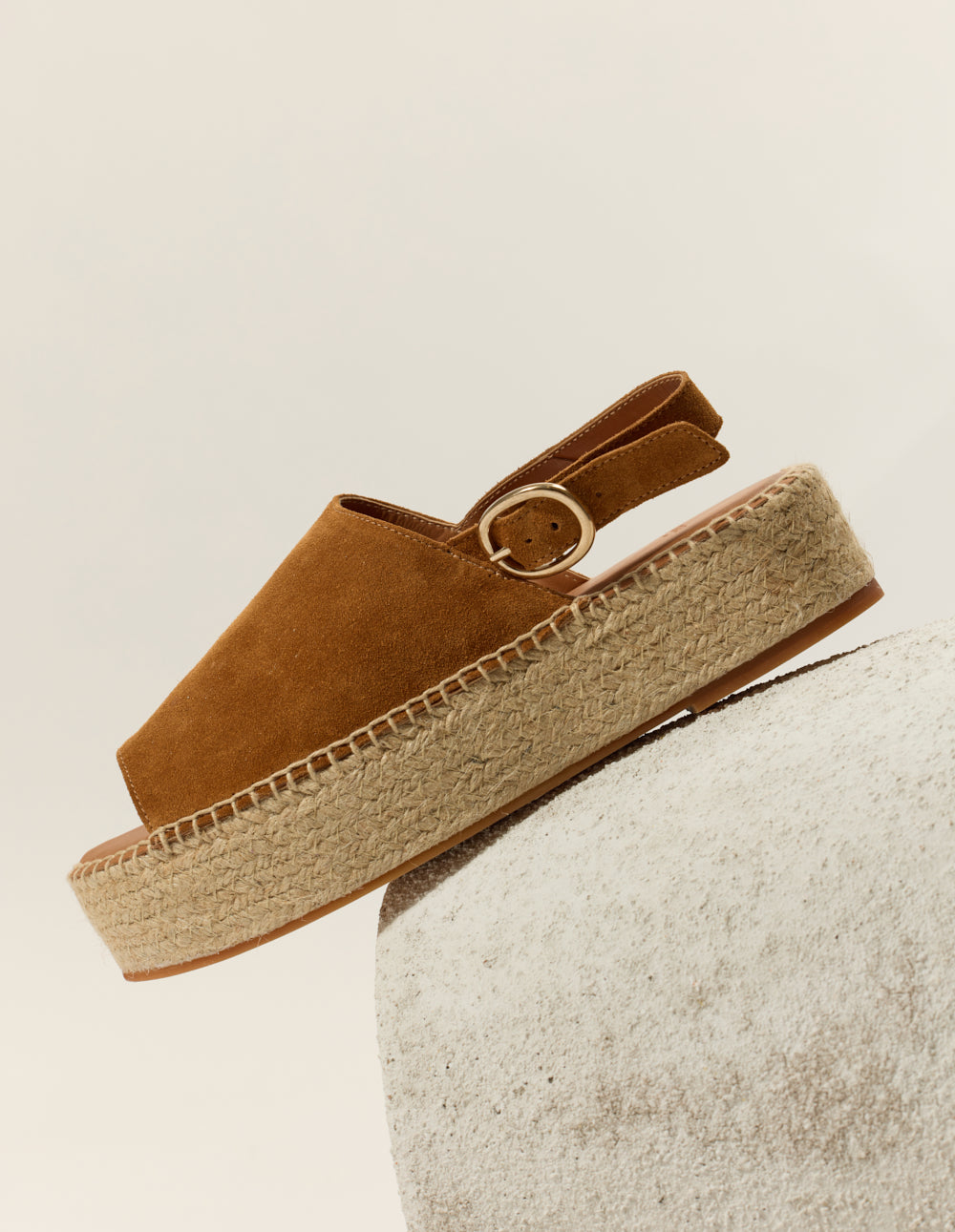 Espadrilles Maya - Suède ambre