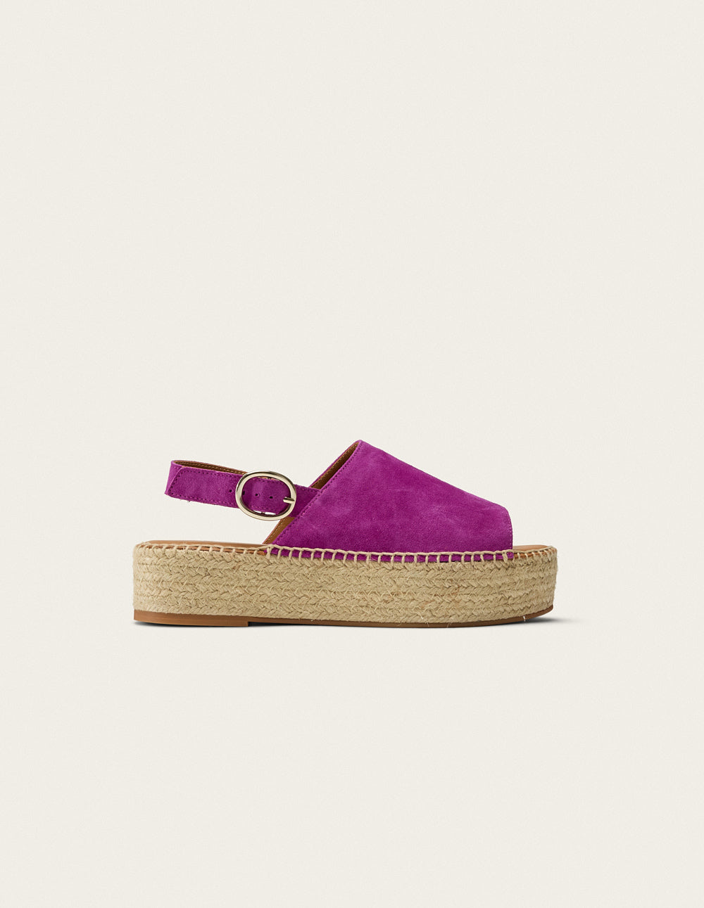 Maya Espadrilles - Magenta Suede