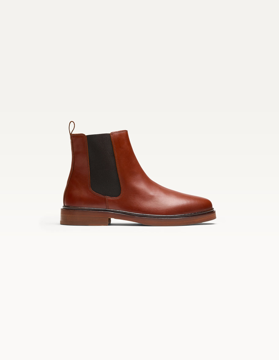 Ankle boots Nicolas - Cognac leather