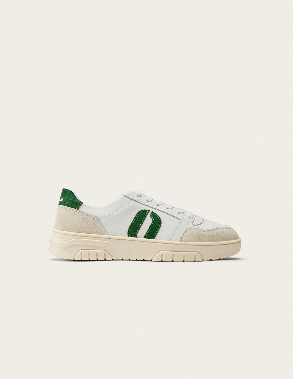 Push edito - Baskets basses Nino - Blanc vert