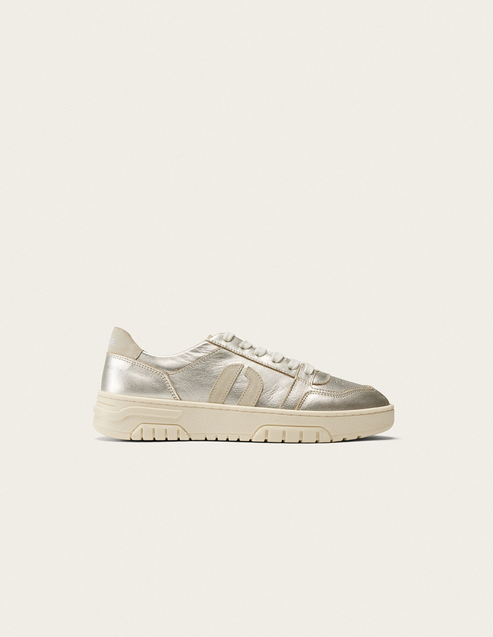 Nora low-top trainers - Silver