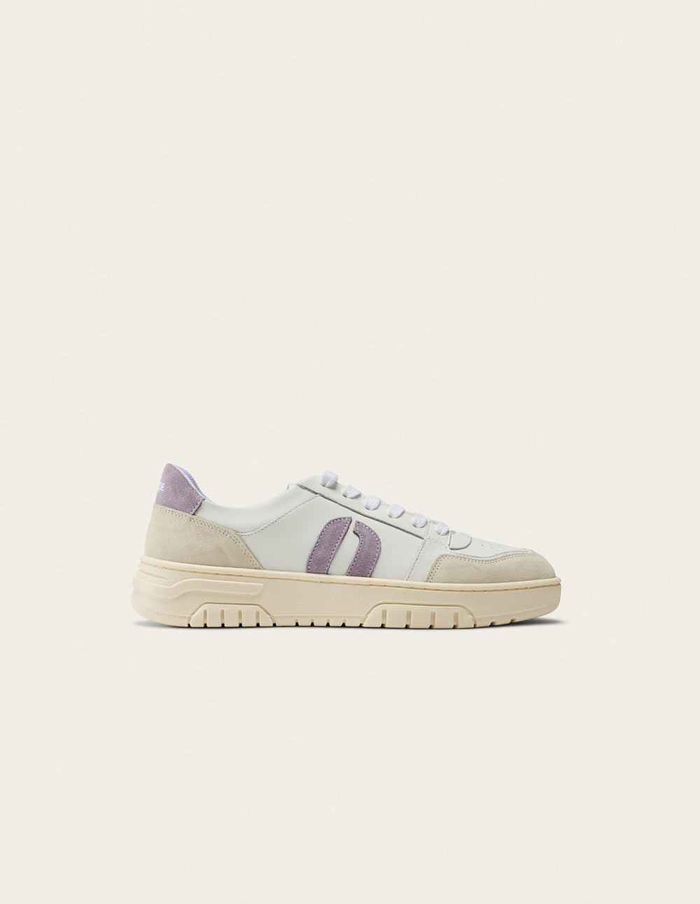 Nora low-top trainers - White lilac