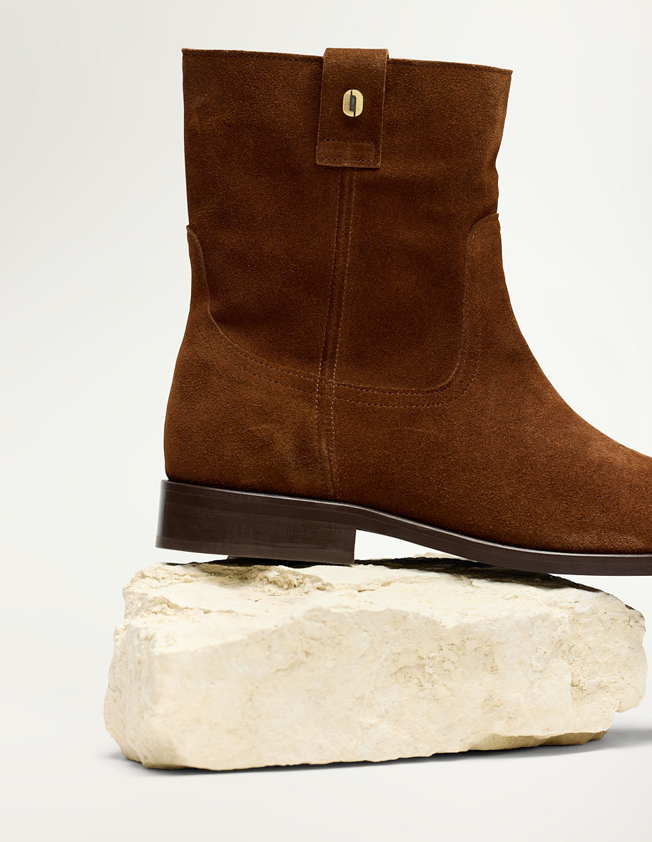 Ankle boots Marthe - Brown suede