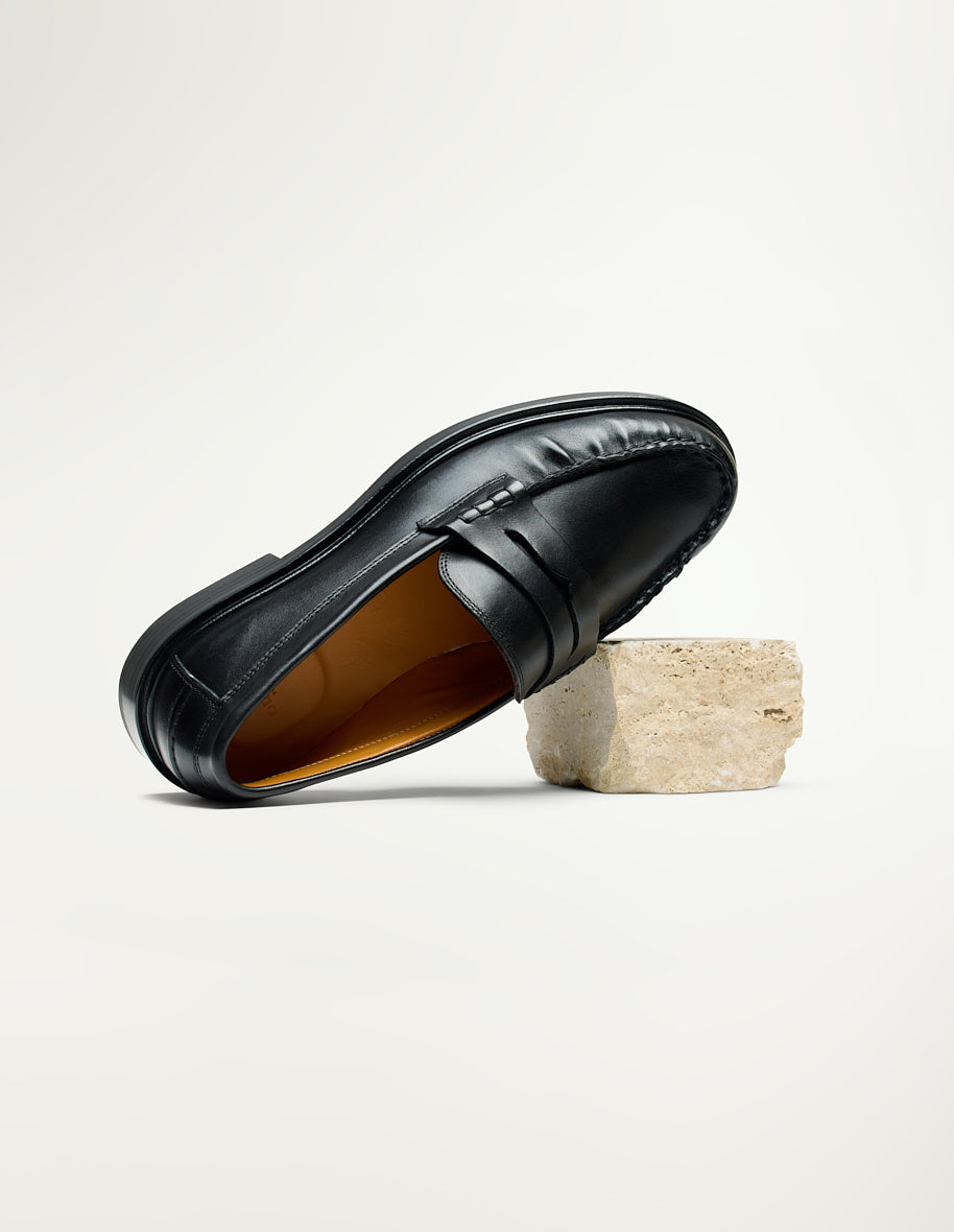 Loafers Virgile - Black leather