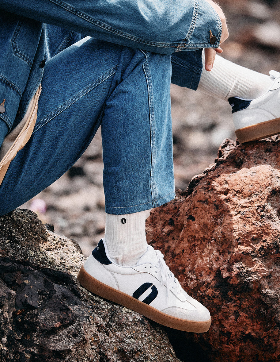 Low-top trainers Pablo - Navy white