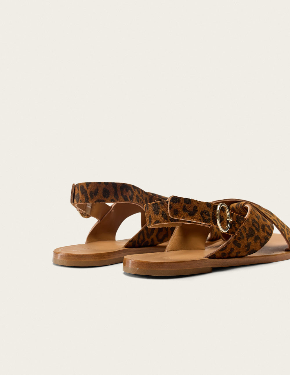 Paloma Sandals - Leopard Suede