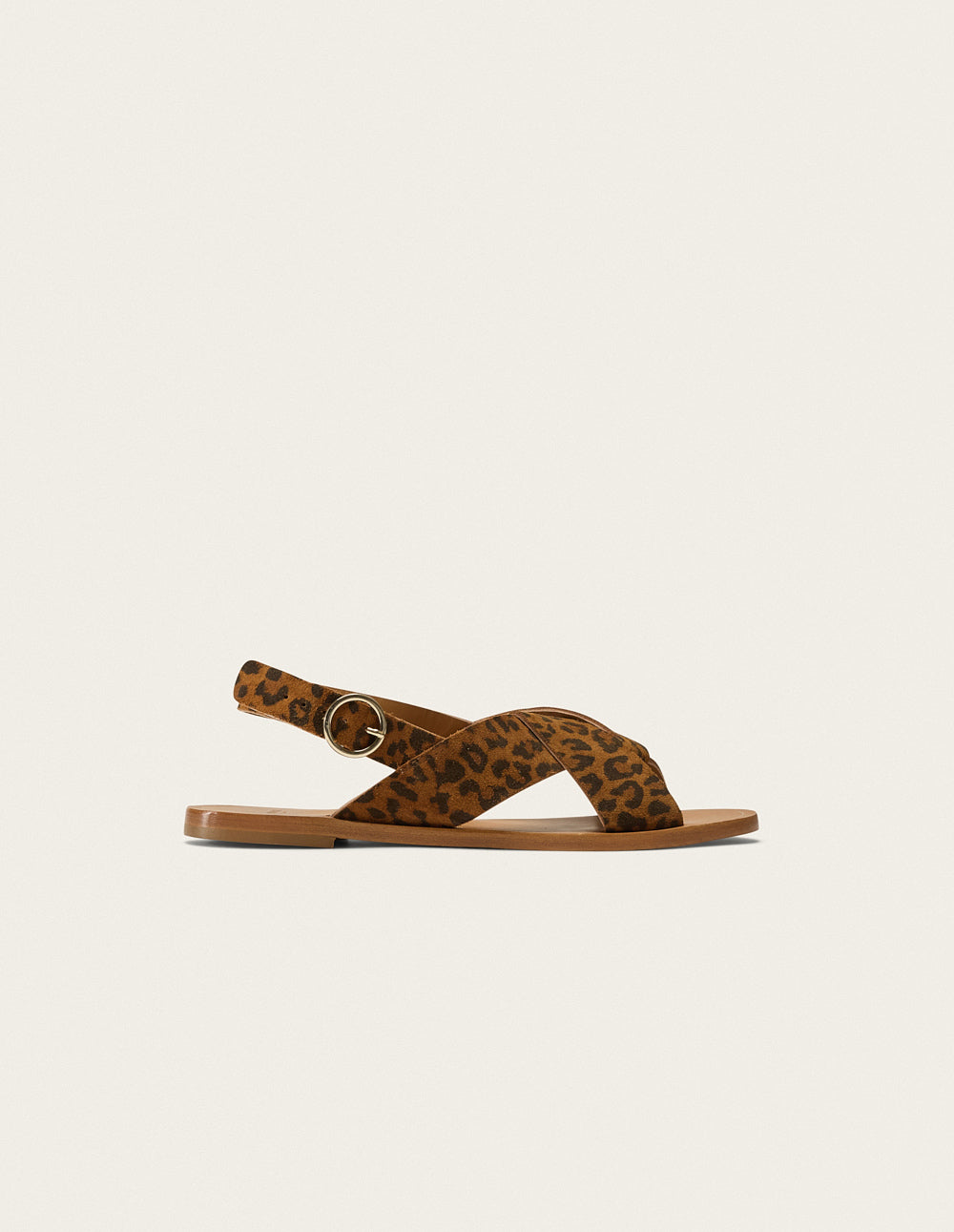 Paloma Sandals - Leopard Suede