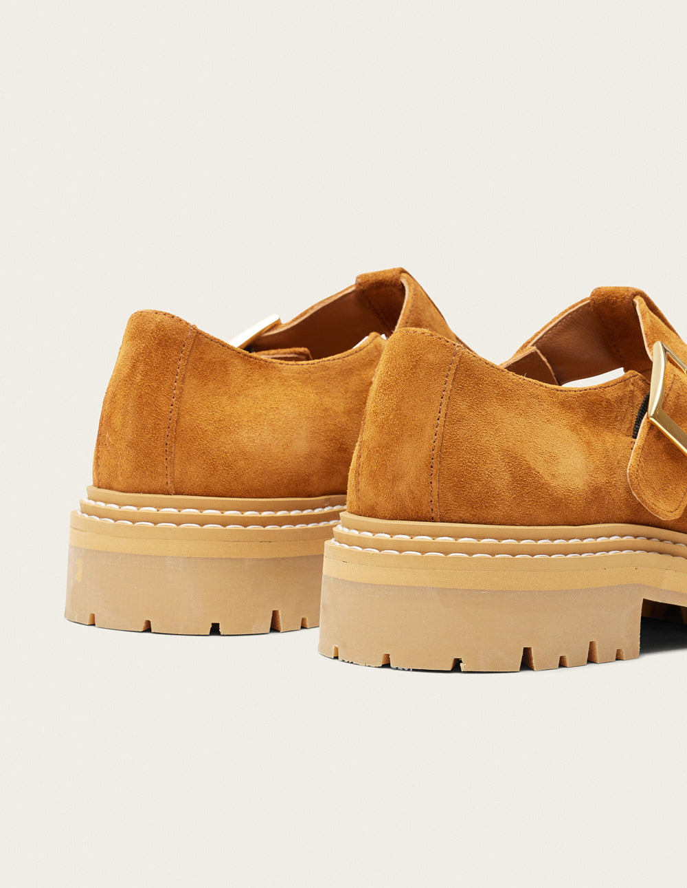 Derbies Romane - Amber suede